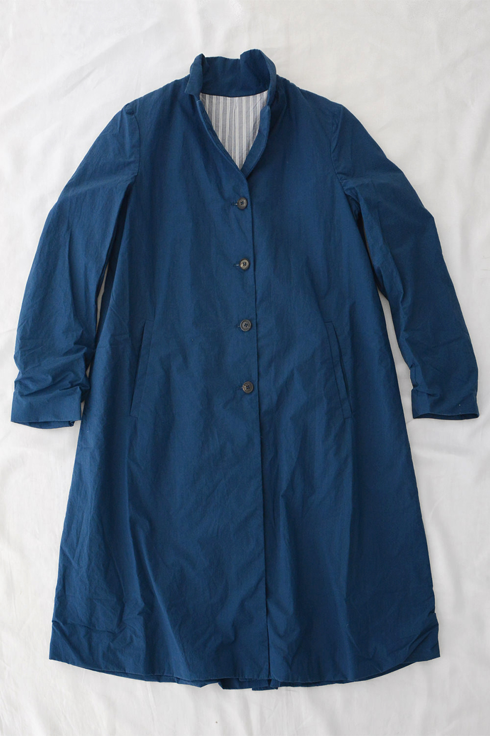 Bergfabel farmer coat deep blue top picture