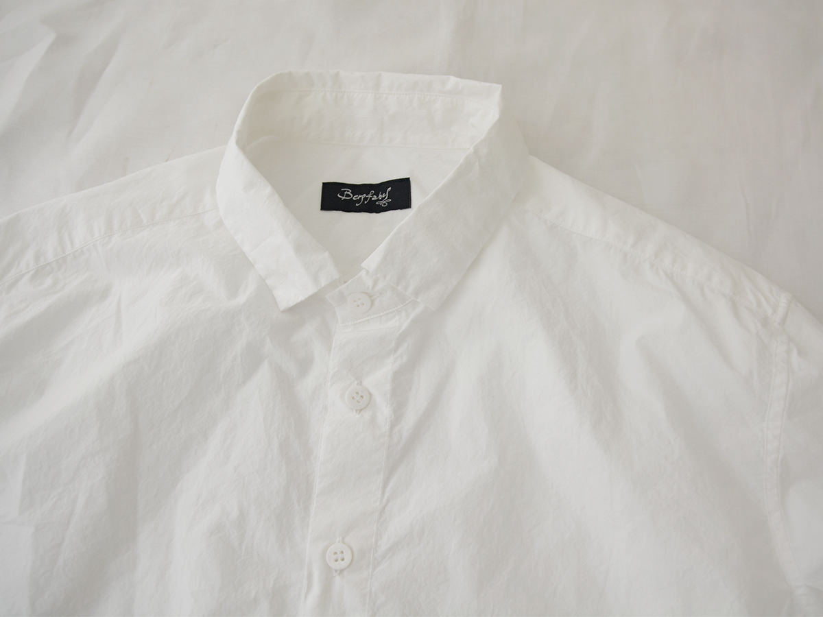 Bergfabel, Farmer Shirt - White Made in Italy - MAKIE 