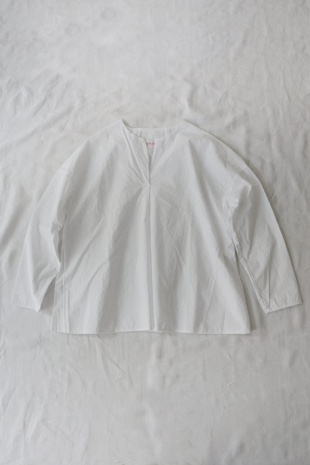 manuelle guibal cotton blouse top white top picture