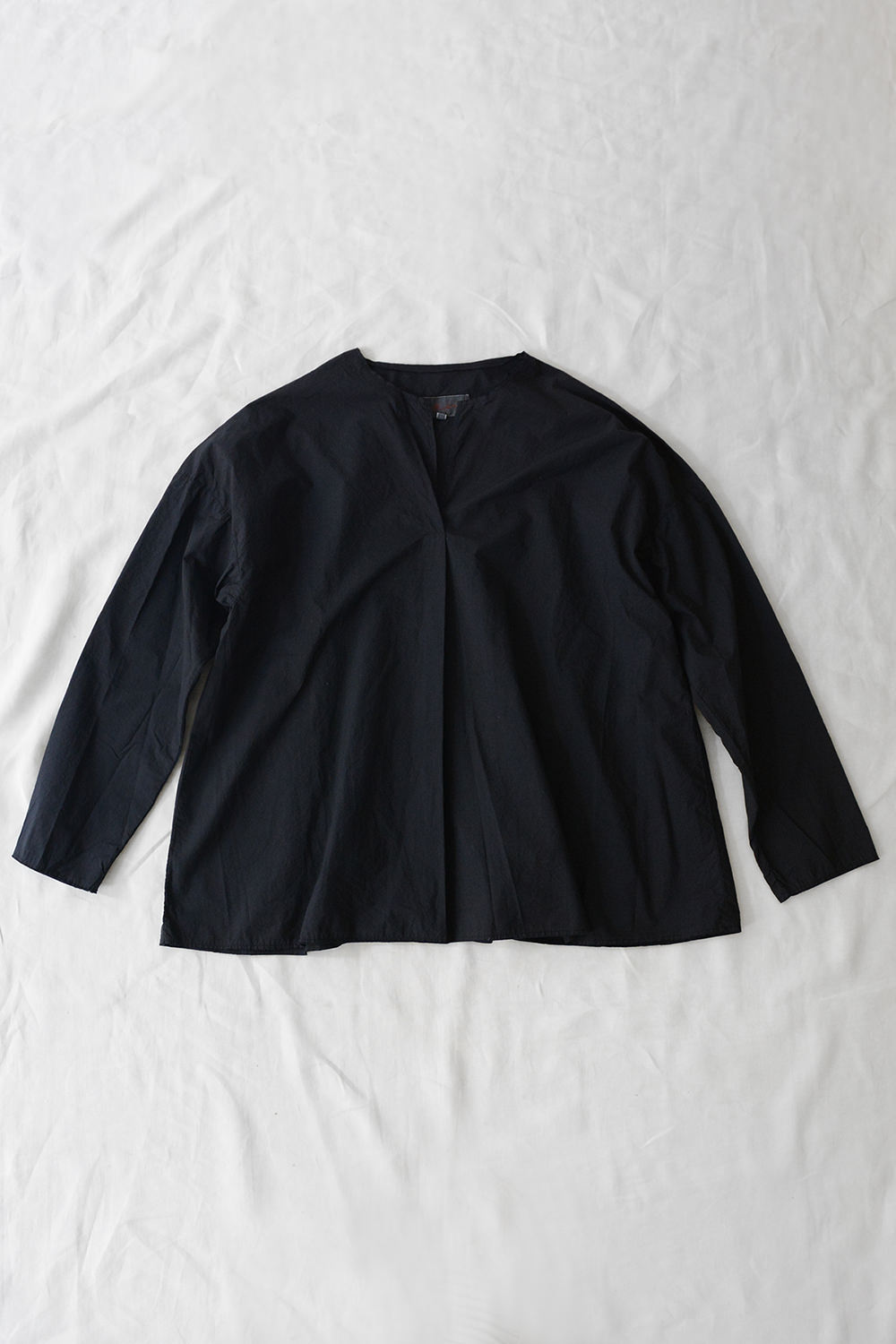 manuelle guibal cotton blouse top navy top picture
