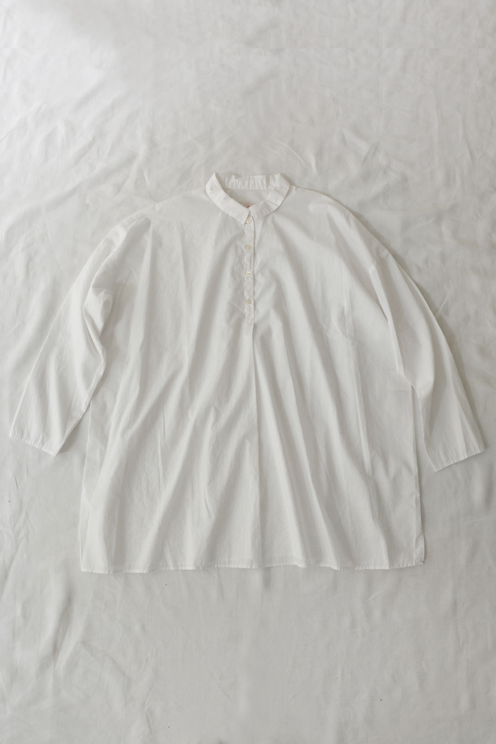 manuelle guibal cotton over size shirt white top picture