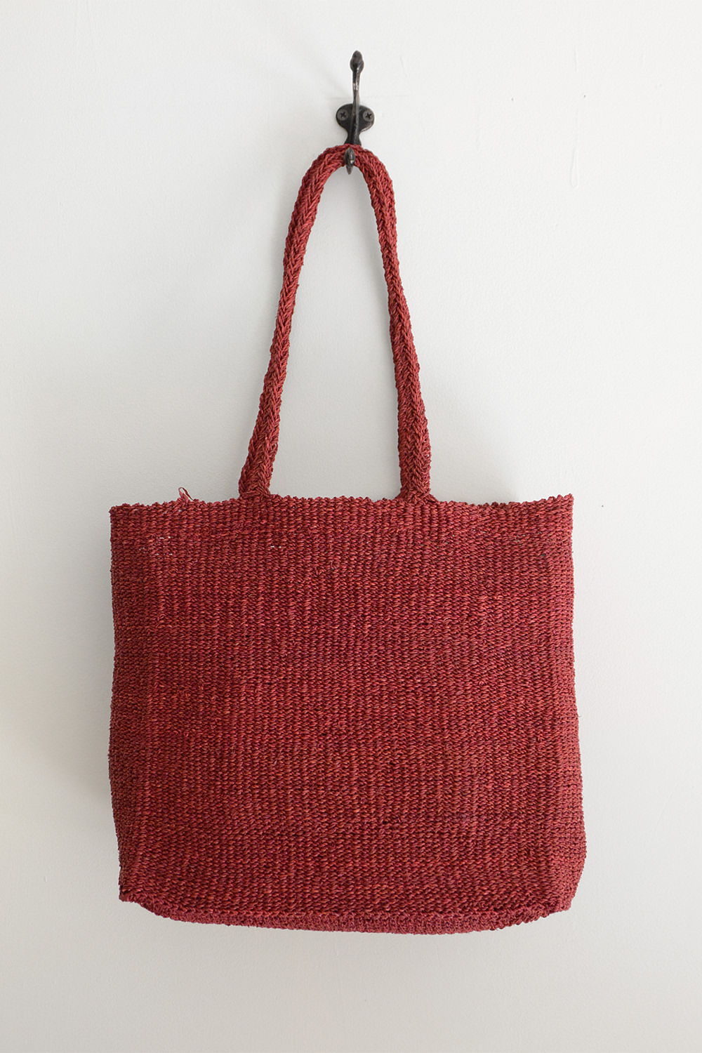 Sophie Digard Raffia Tote, Shoulder Bag Red Top Picture