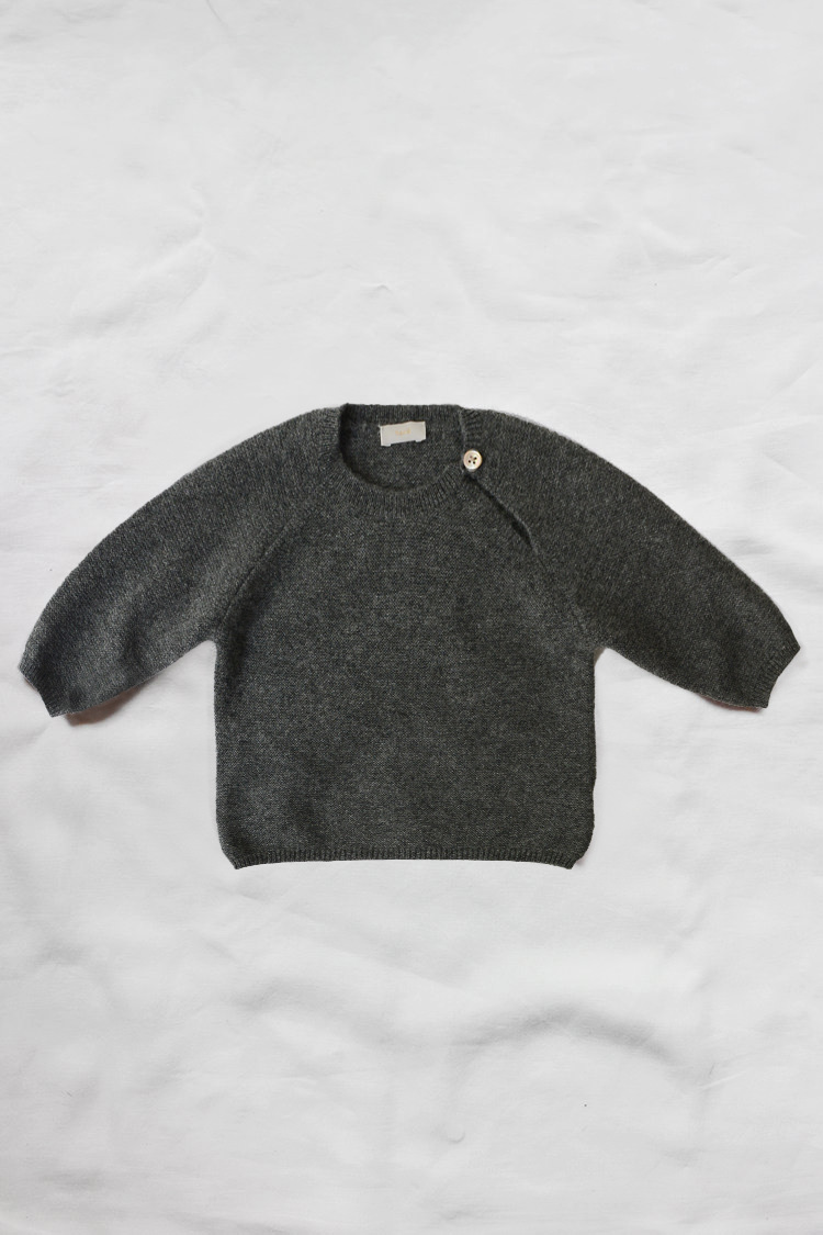 Cashmere Sweater Gema CA1 - Charcoal