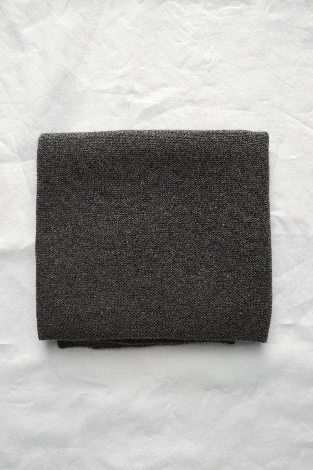 Cashmere Blanket in Charcoal Top Pictures