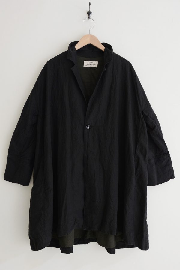 Black a line coat deals