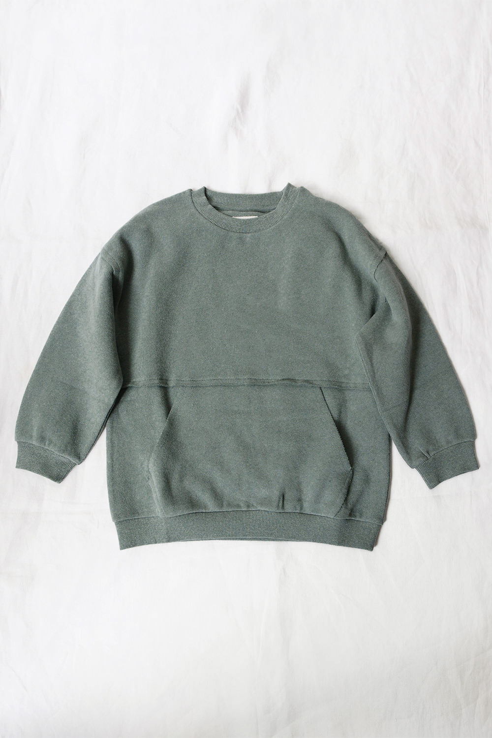 Play Up Jersey Sweater Sage Top Picture