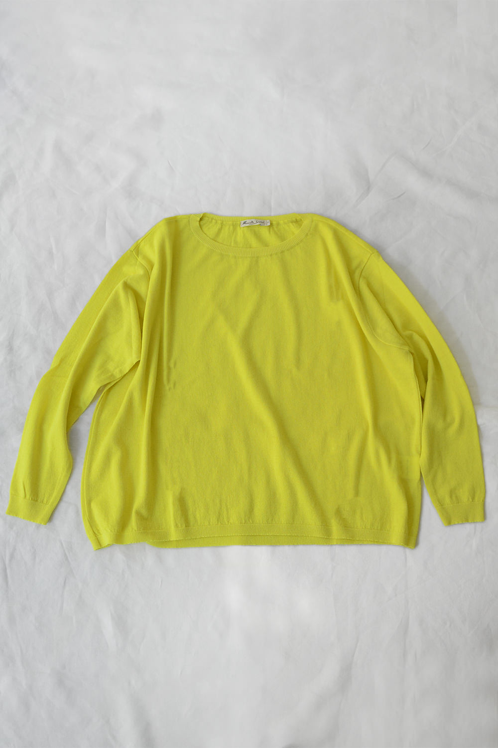 manuelle guibal wool sweater pullover citrus top picture