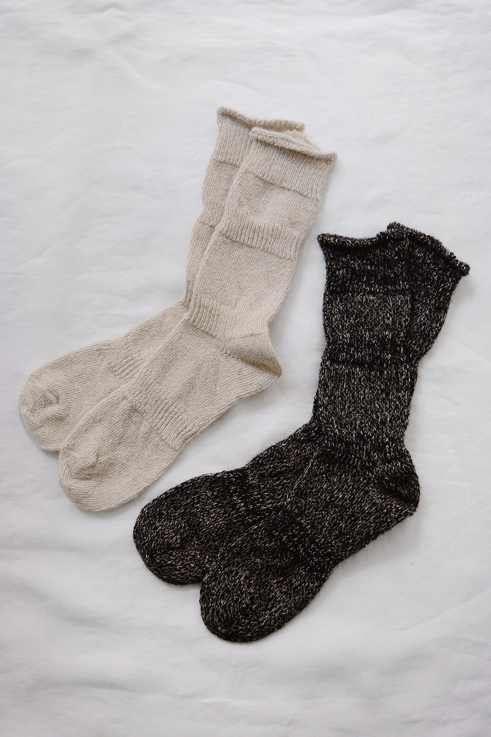 yahae alpaca linen socks top picture