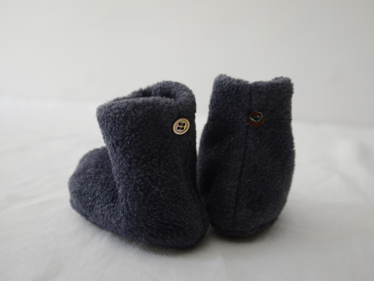 fleece booties