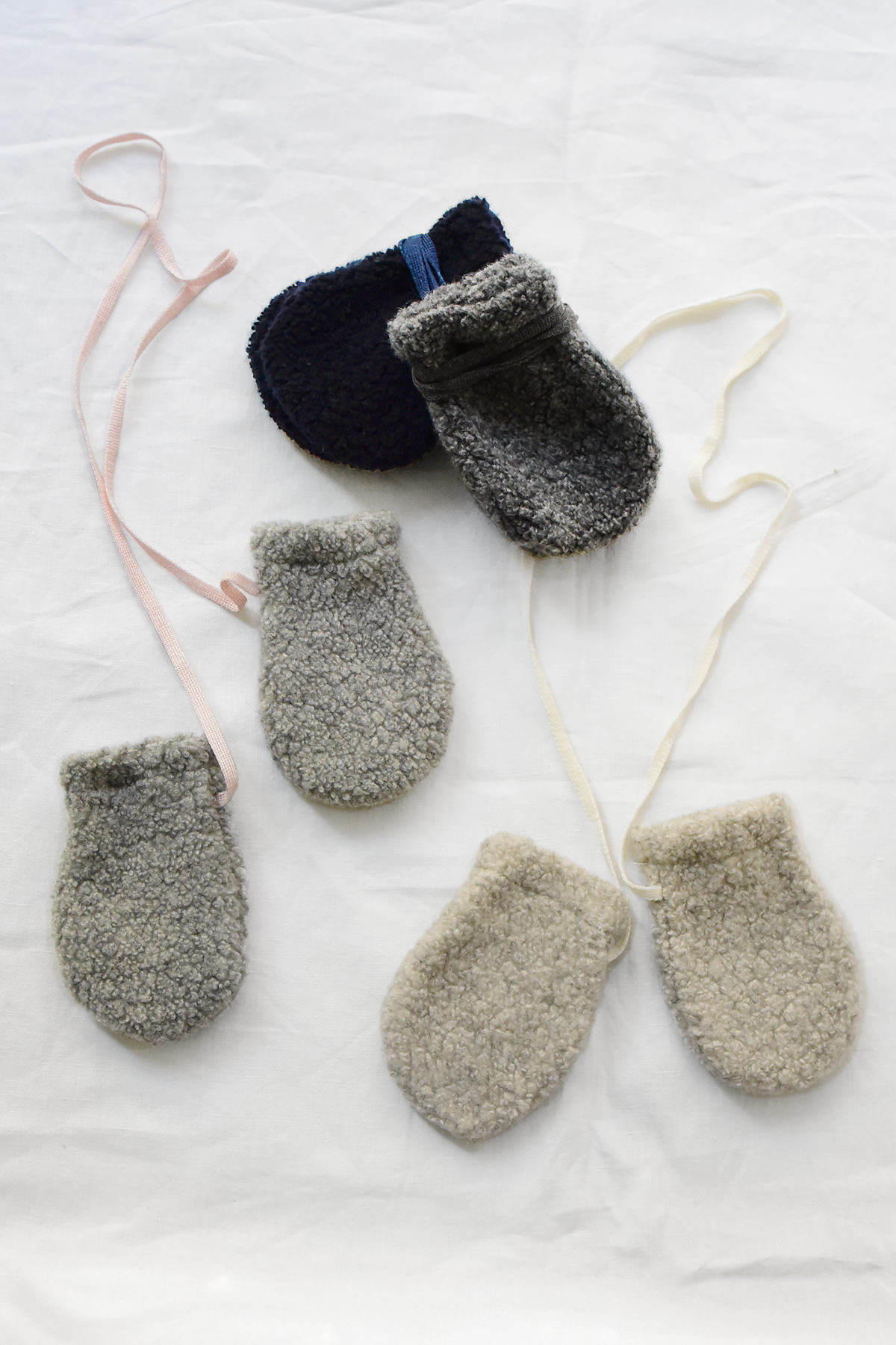 Baby Wool Fleece Mittens