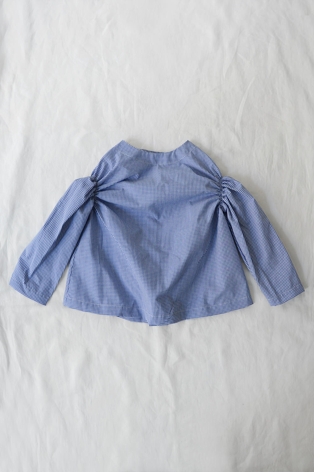 Blouse Kerry - Blue Gingham