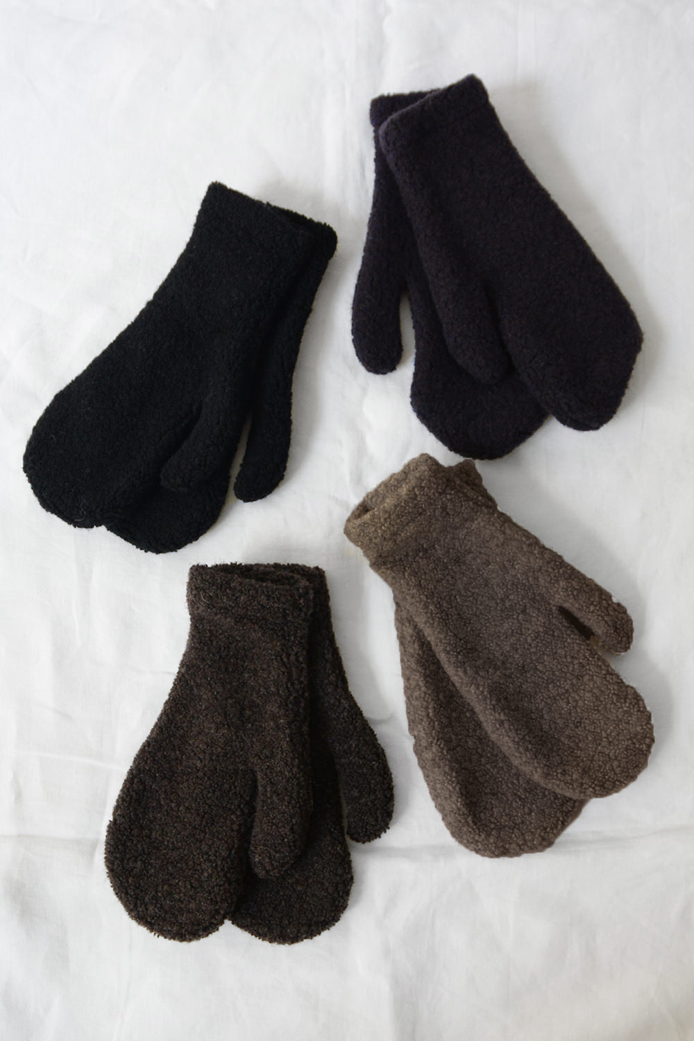 MAKIE, Women's Wool Fleece Mittens