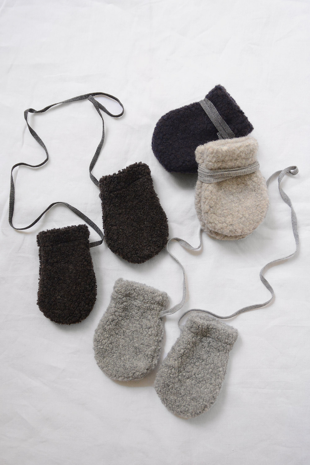Baby Wool Fleece Mittens