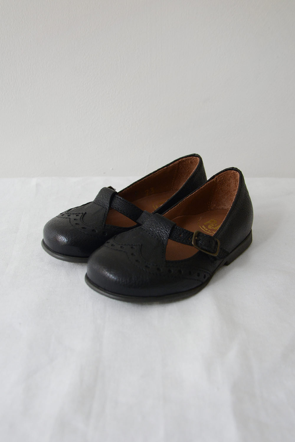 PePe, Malage 01173 Single Buckle Ballet Pumps - Black