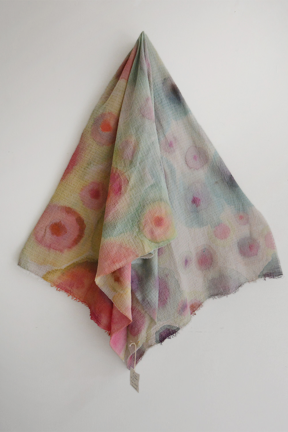 Atem/Meta, Hand Dyed and Painted Scarf - Mix