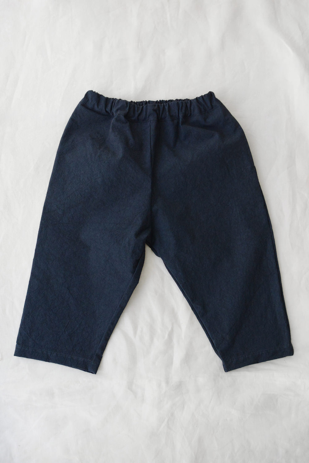 MAKIE Cotton Pants in Indigo Top Picture.