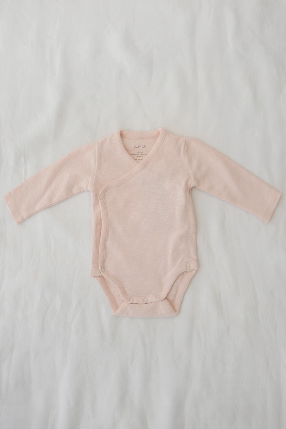 Play Up, Long Sleeve Onesie - Pink