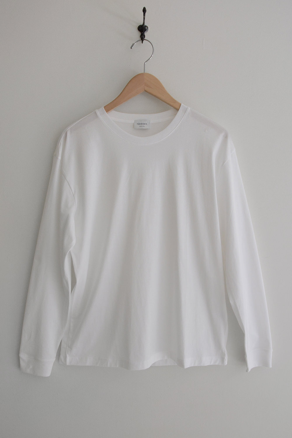 Handvaerk, Long Sleeve T-Shirt - White