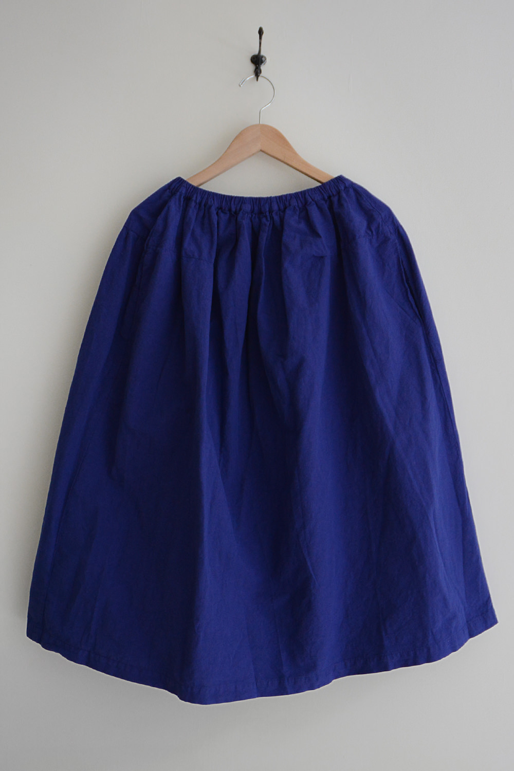Manuelle Guibal, Linen Cotton Skirt in crazy blue Top Picture