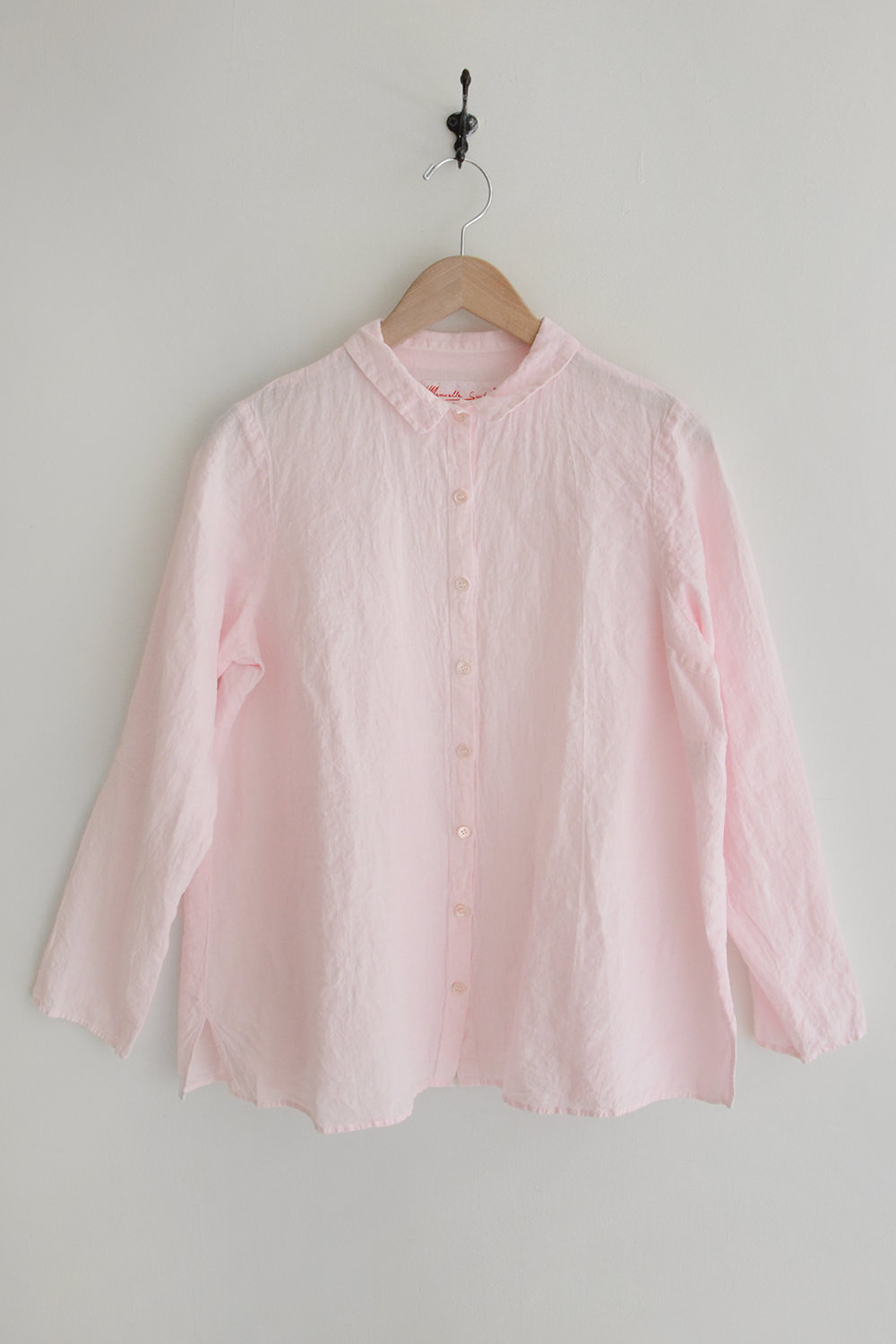 Manuelle Guibal Linen Shirt 6661 Think Pink Top Picture