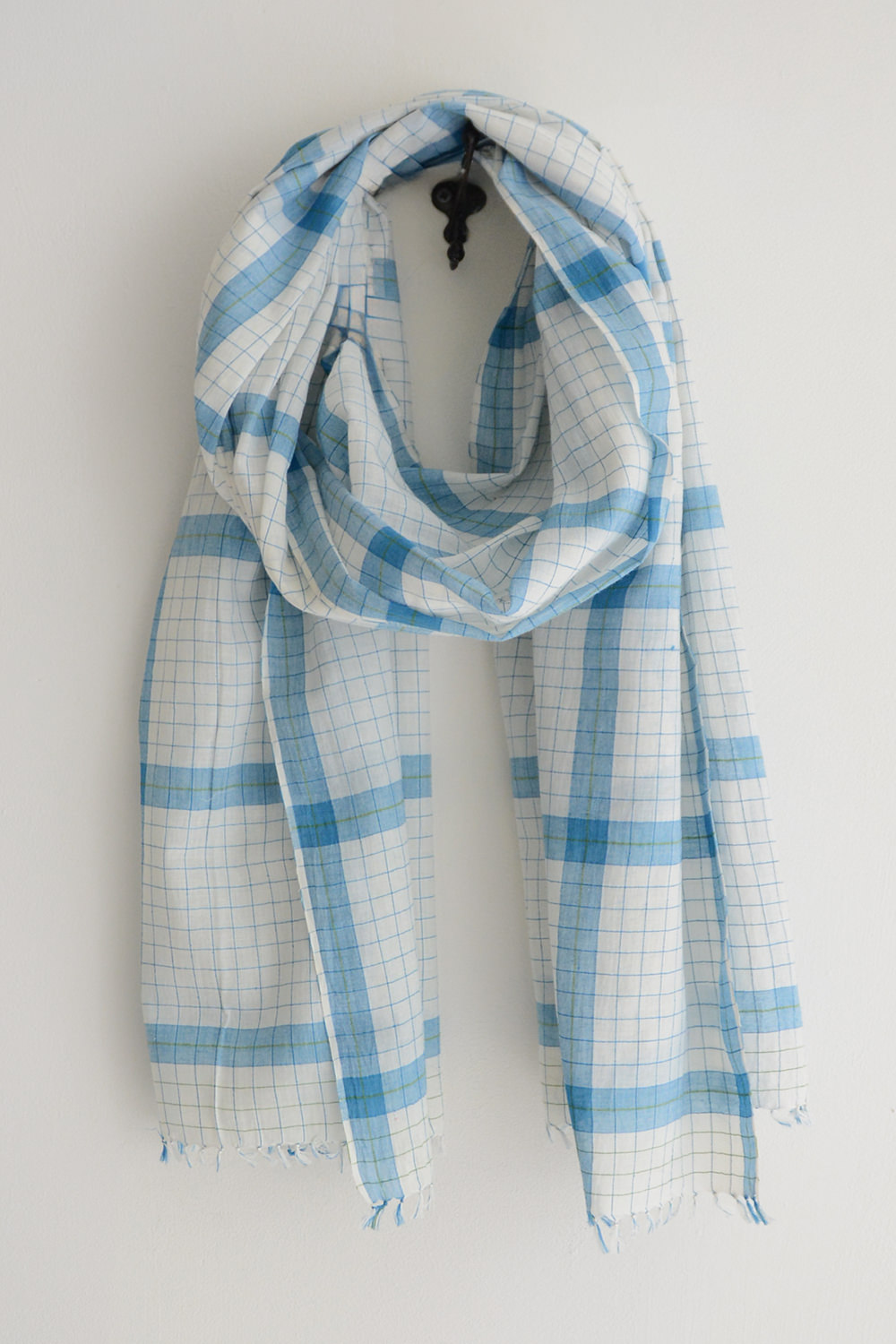 Moismont No725 Cotton Scarf Natural Top Picture