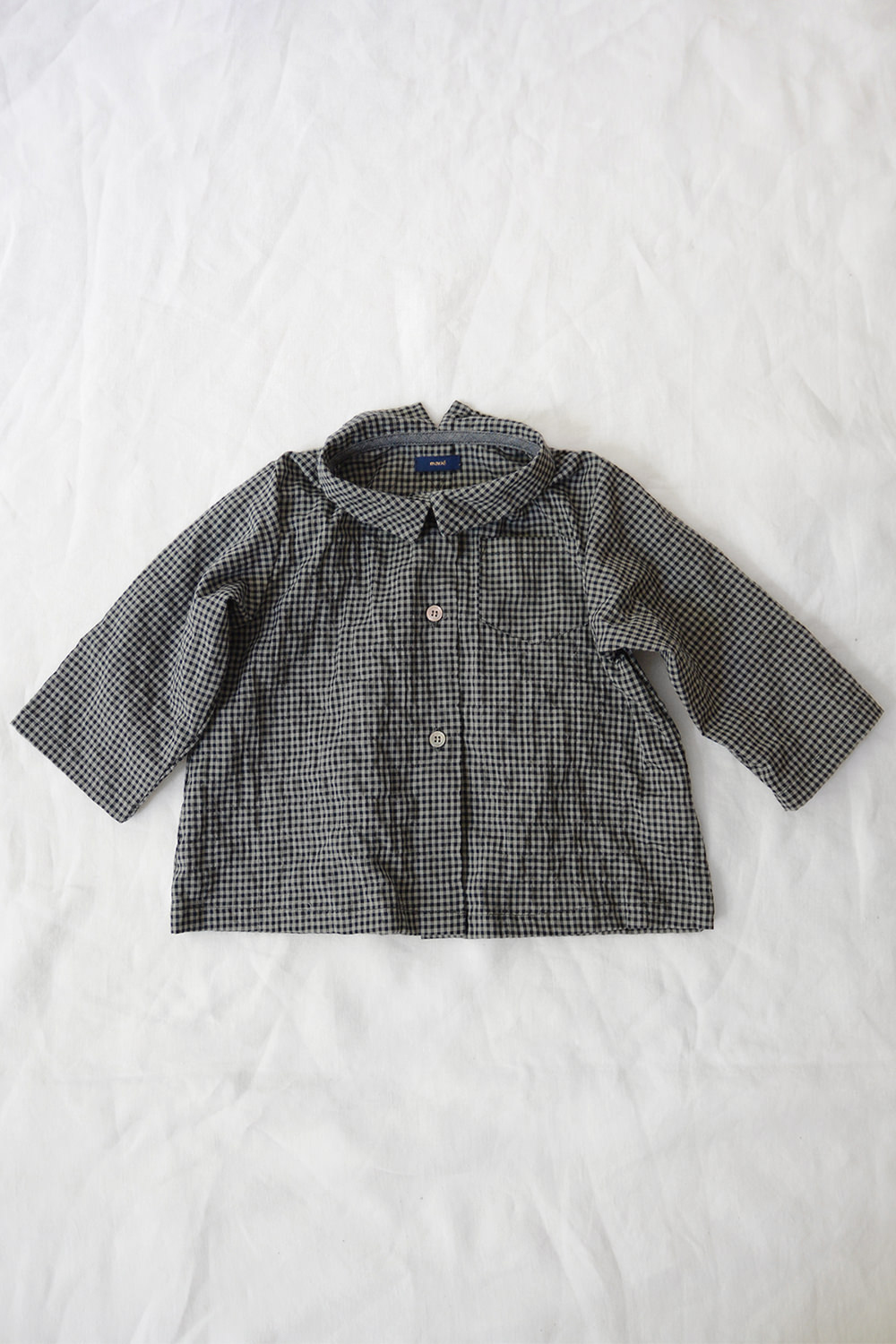 Shirt Simon - Charcoal Gingham Check