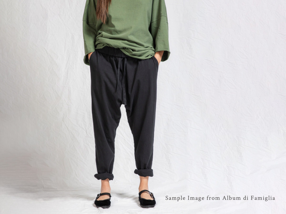 Album di Famiglia, U2363 Pantalone New Basic HC - Black - MAKIE 