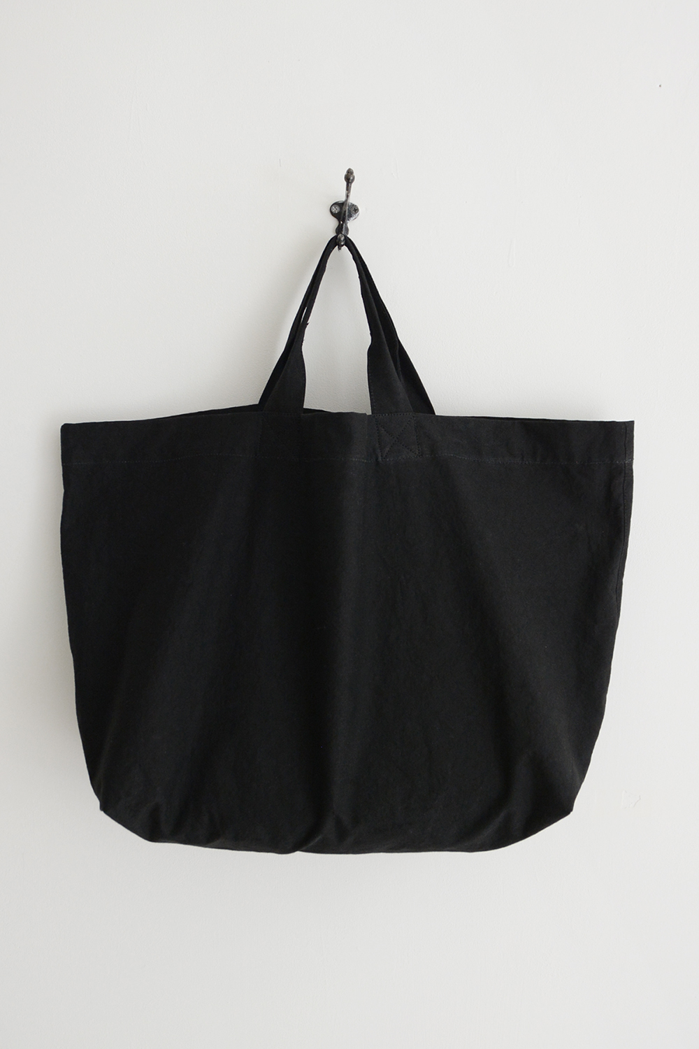 MAKIE, Cotton Large Tote Bag -  Black
