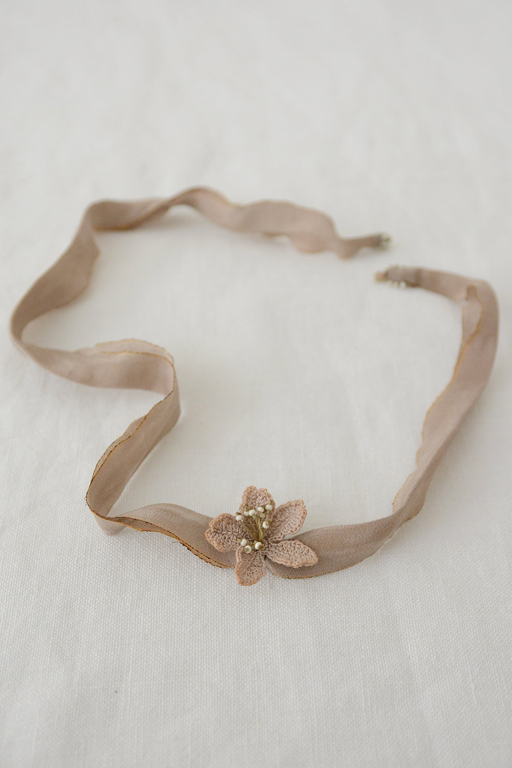 Sarah Lattés, Hand Crochet Choker/Bracelet - No. C