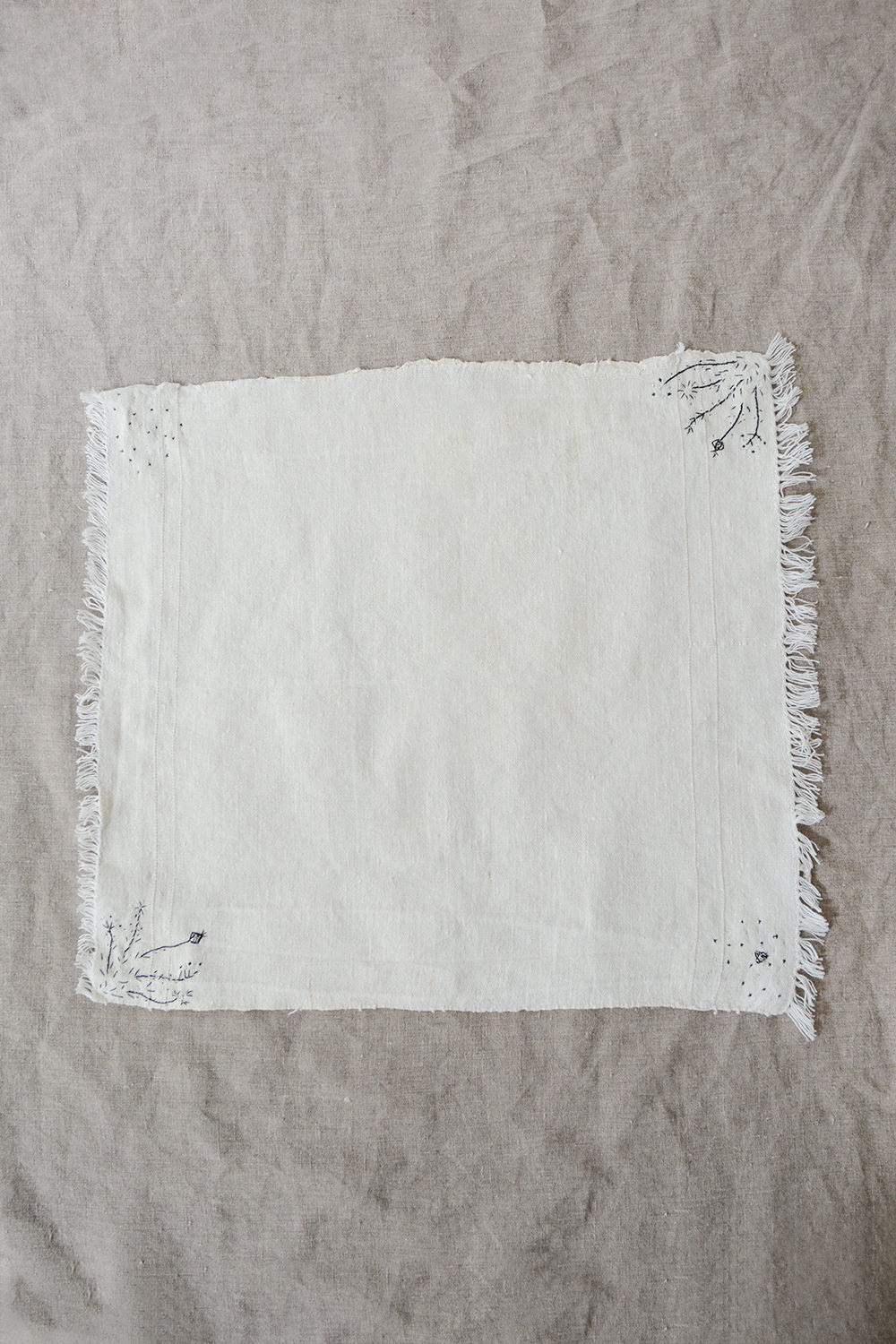 Antonia Rossi, Embroidered Napkins - NY 3
