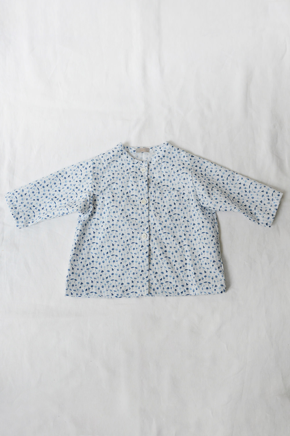 Shirt James - Blue Mushroom