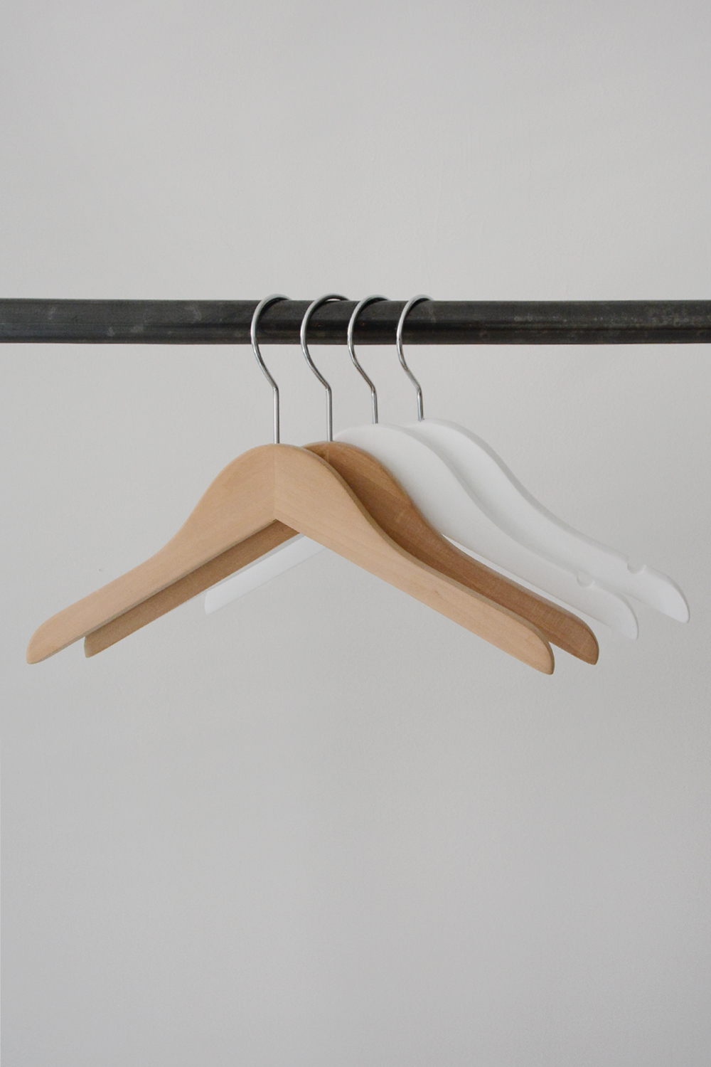 Wooden Hangers Kid's Size - Used