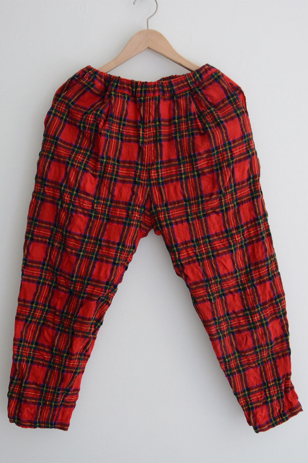 MAKIE, Pants Nora - Red Tartan Plaid