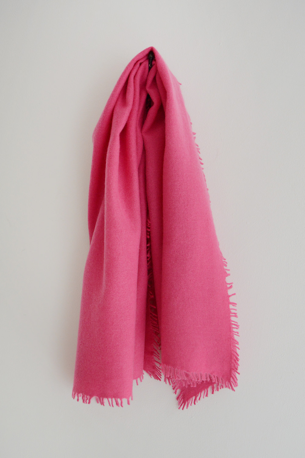 MAKIE, Cashmere Felted Scarf - Pink