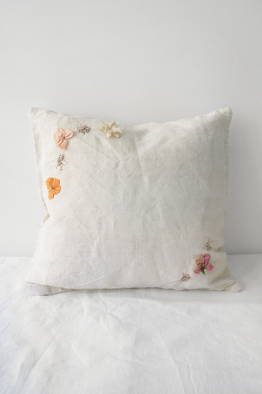 Antonia Rossi, Linen Pillow - No, 1 and 2