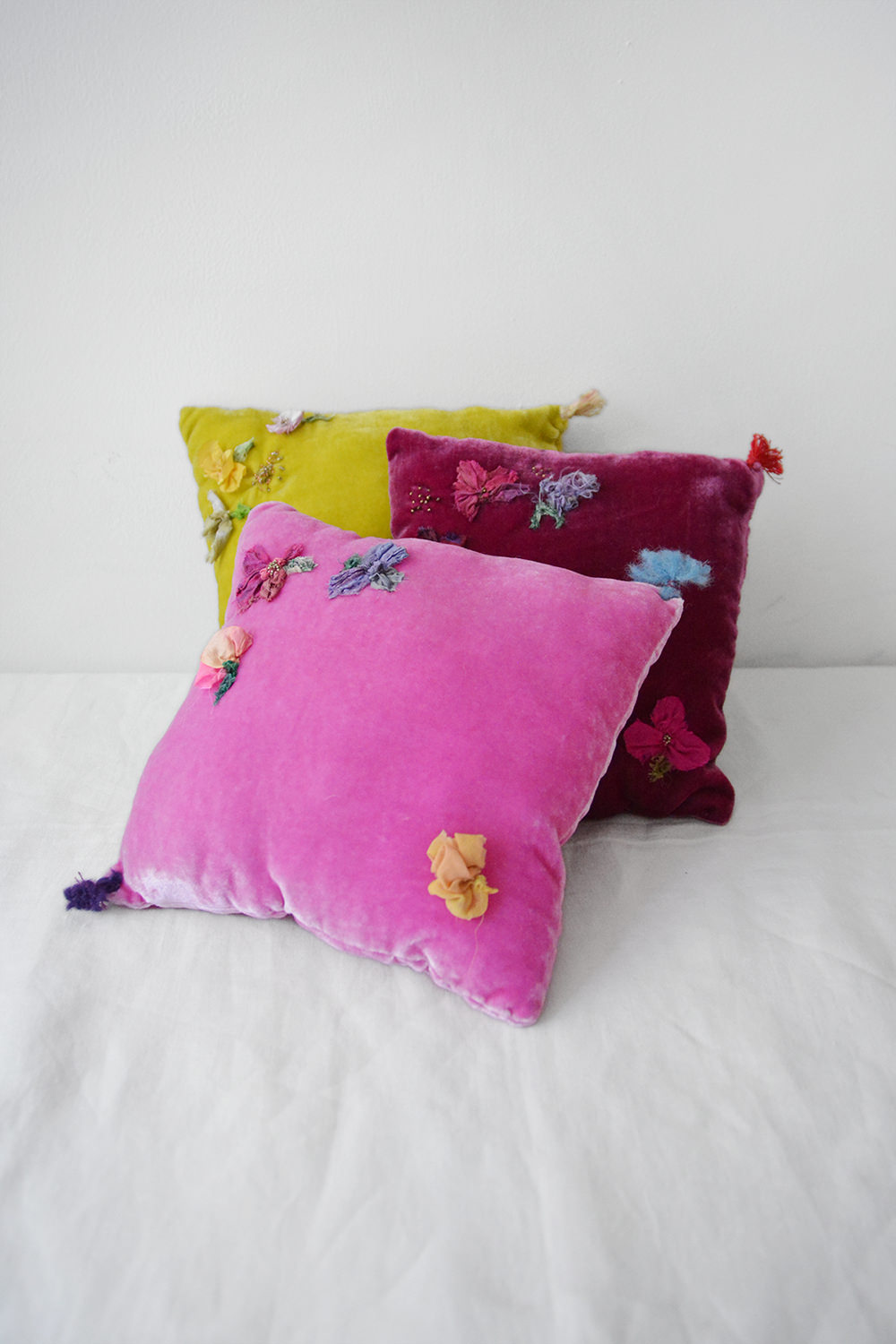 Antonia Rossi, Silk Velvet Pillow - Group #H