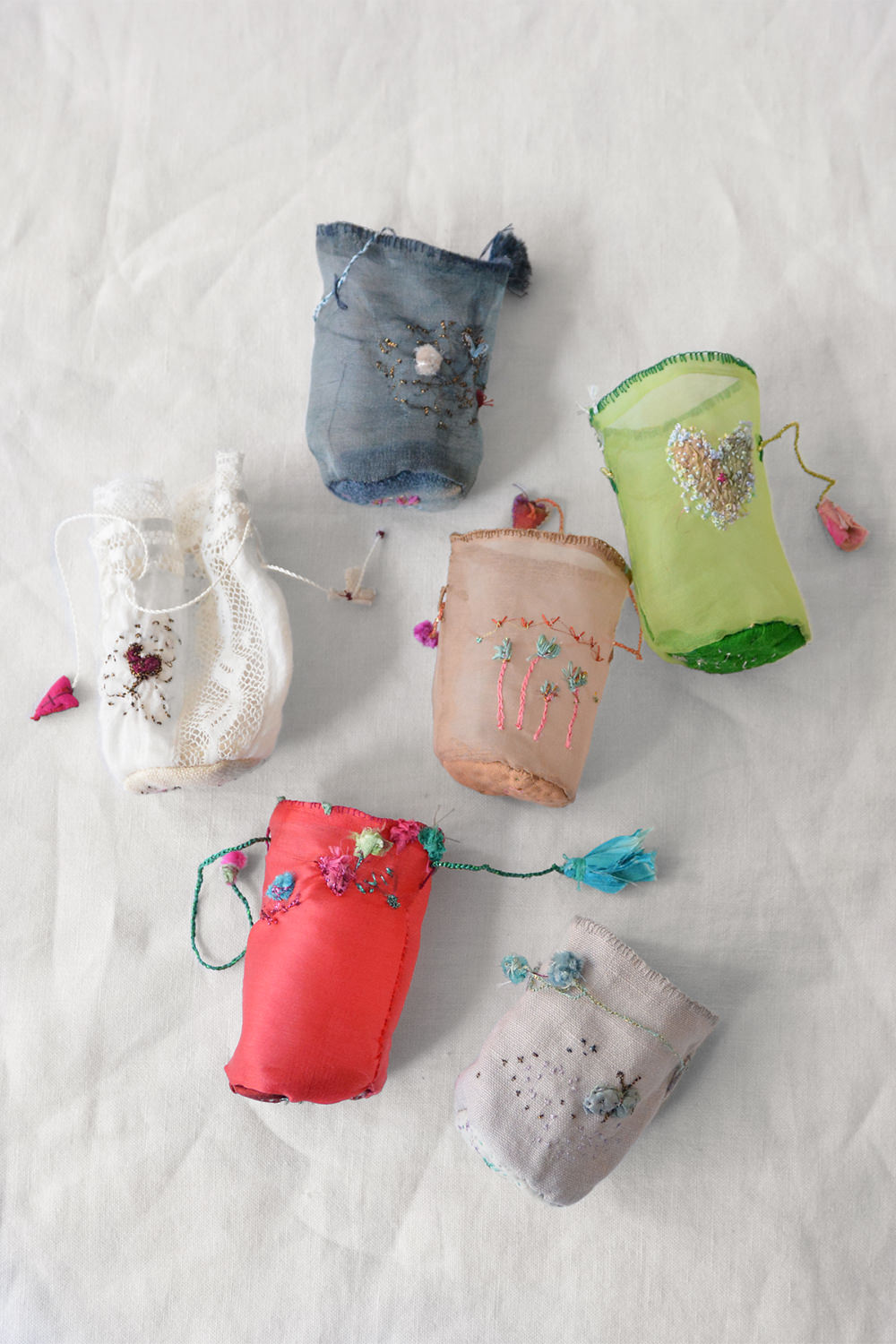 Antonia Rossi, Handmade Vintage Fabric Sachet - Group E