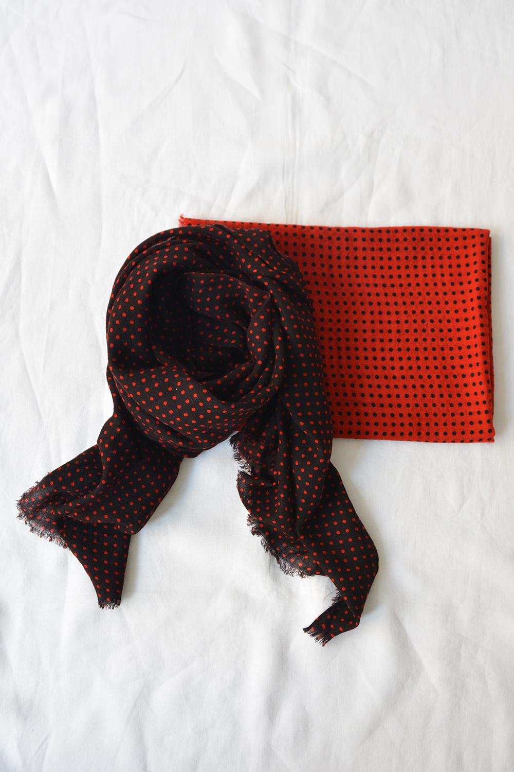 MAKIE, Cashmere Scarf Dots