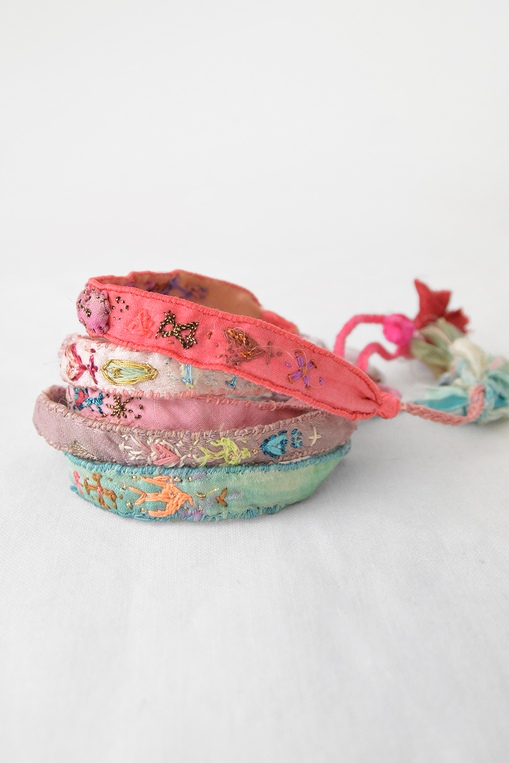 Antonia Rossi, Embroidered Beads Bracelet - #5