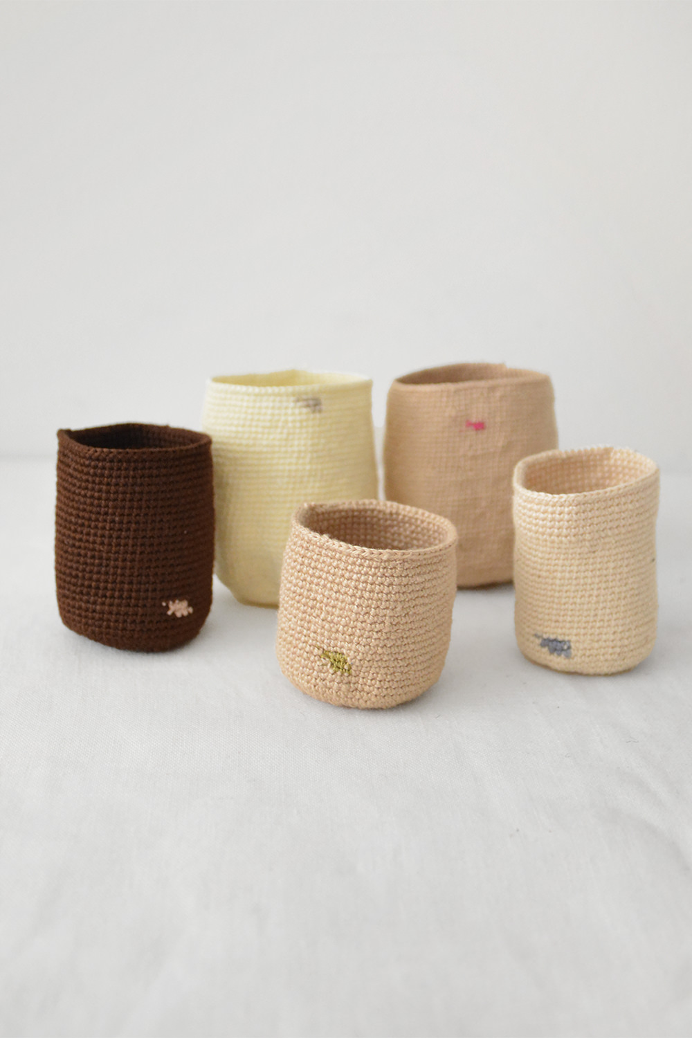 Fatima Loubirat, Mini Knitted Basket - Group 3