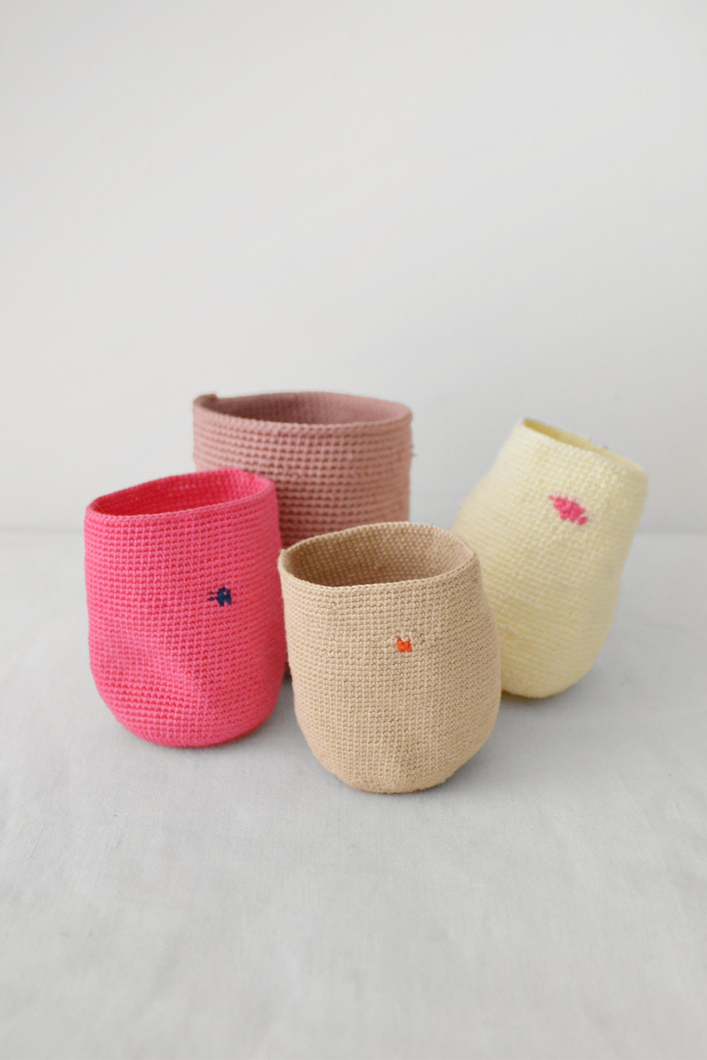 Fatima Loubirat, Mini Knitted Basket - Group 5