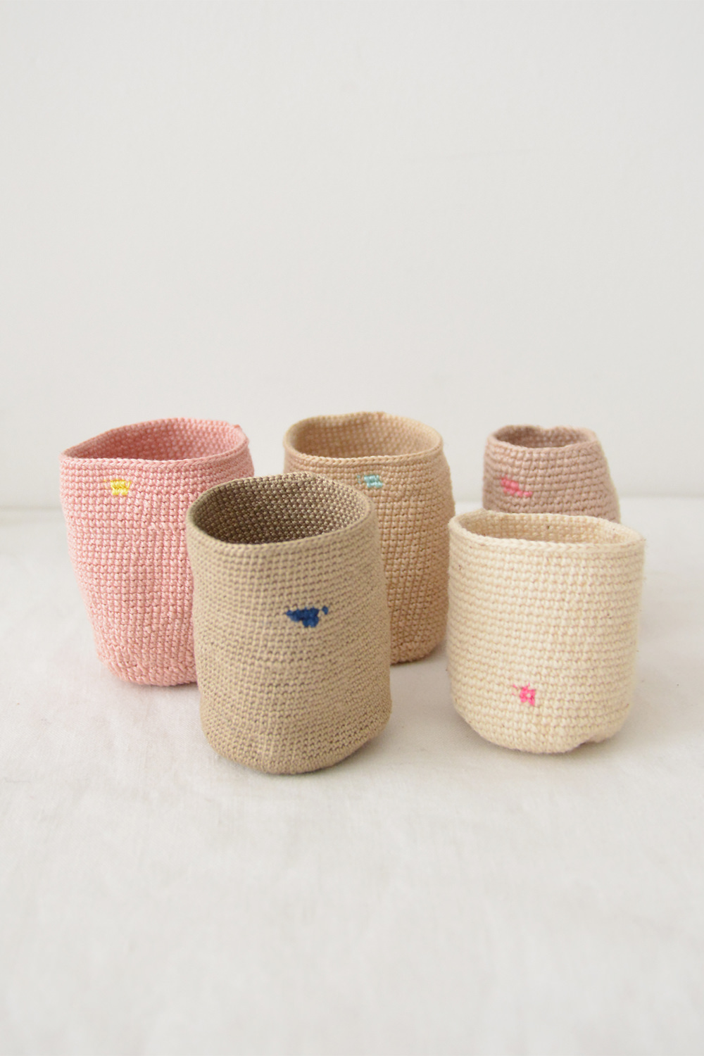 Fatima Loubirat, Mini Knitted Basket - Group 7