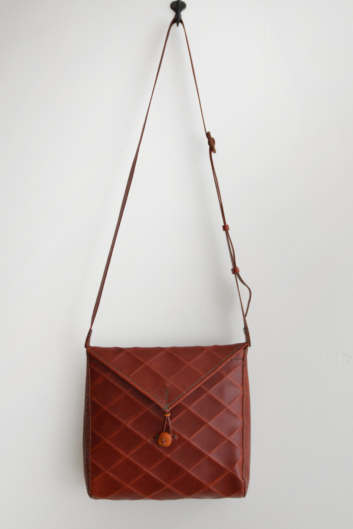 Henri, Shoulder Bag Grenelle - Reddish Brown