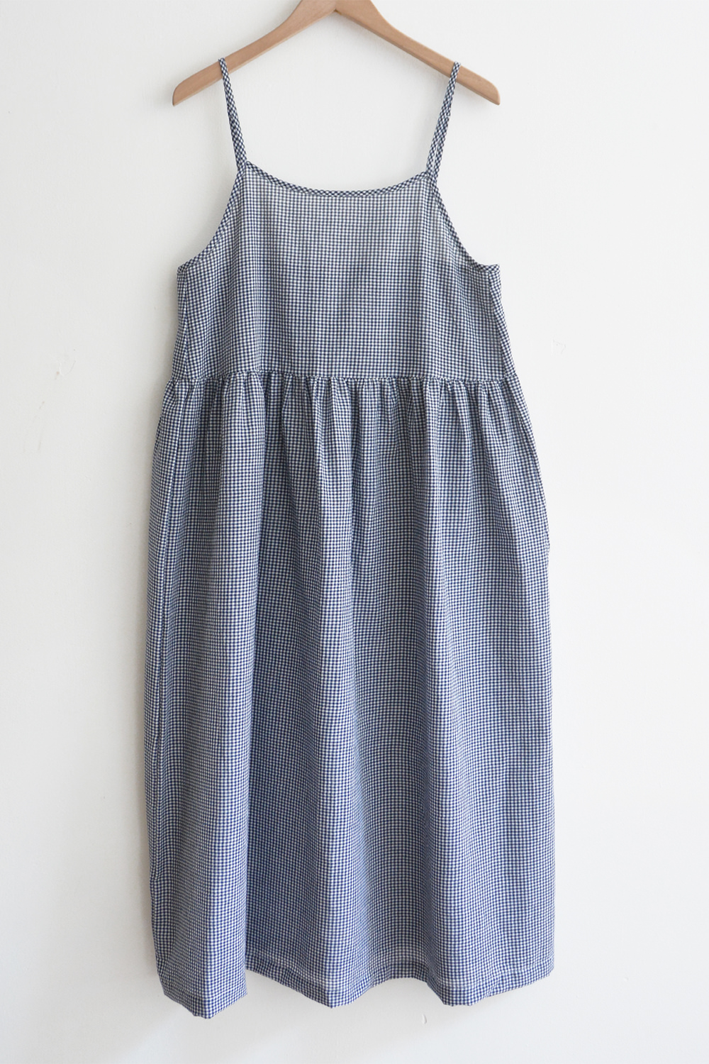 MAKIE, Slip Dress Sally - Navy Check