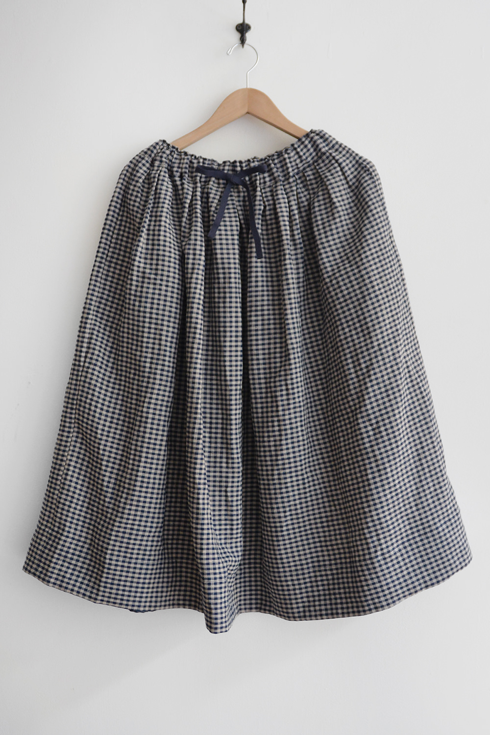 MAKIE, Skirt EL - Navy Beige Check