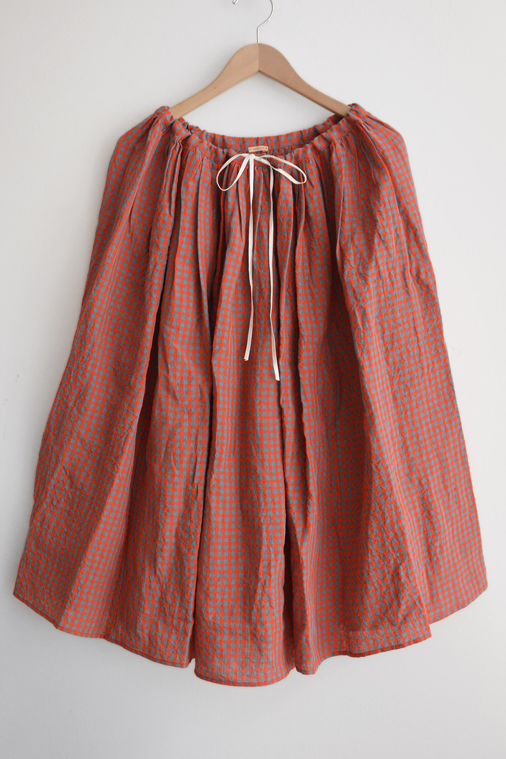 apuntob P1068 Orange Blue Skirt Front