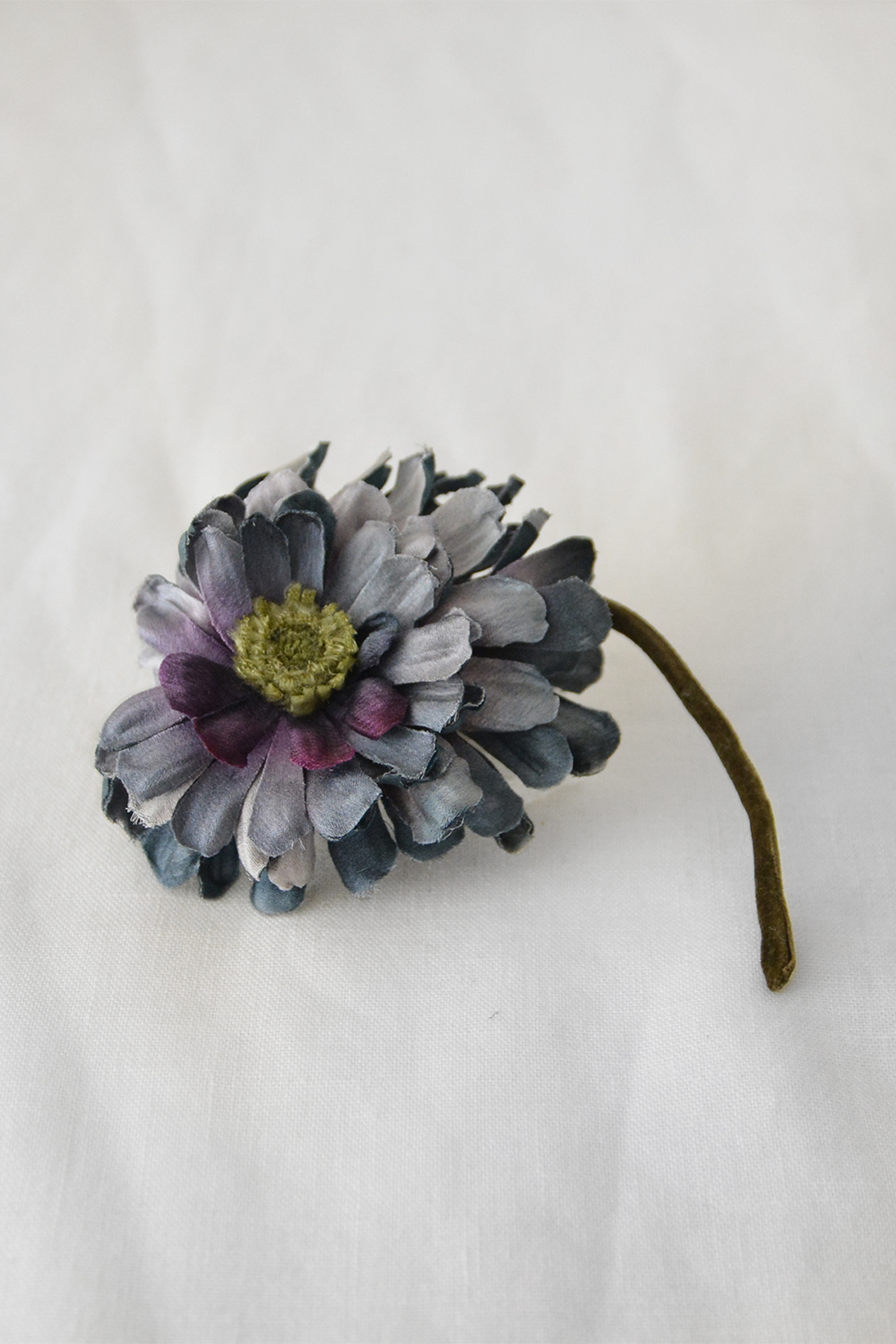 Silk Flower Corsage #008, Dahlia