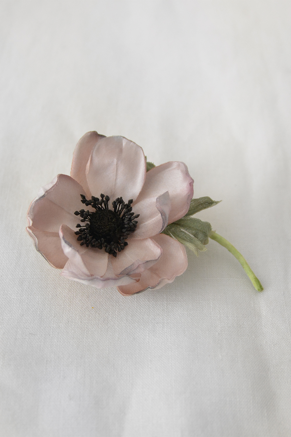Silk Flower Corsage #010, Anemone