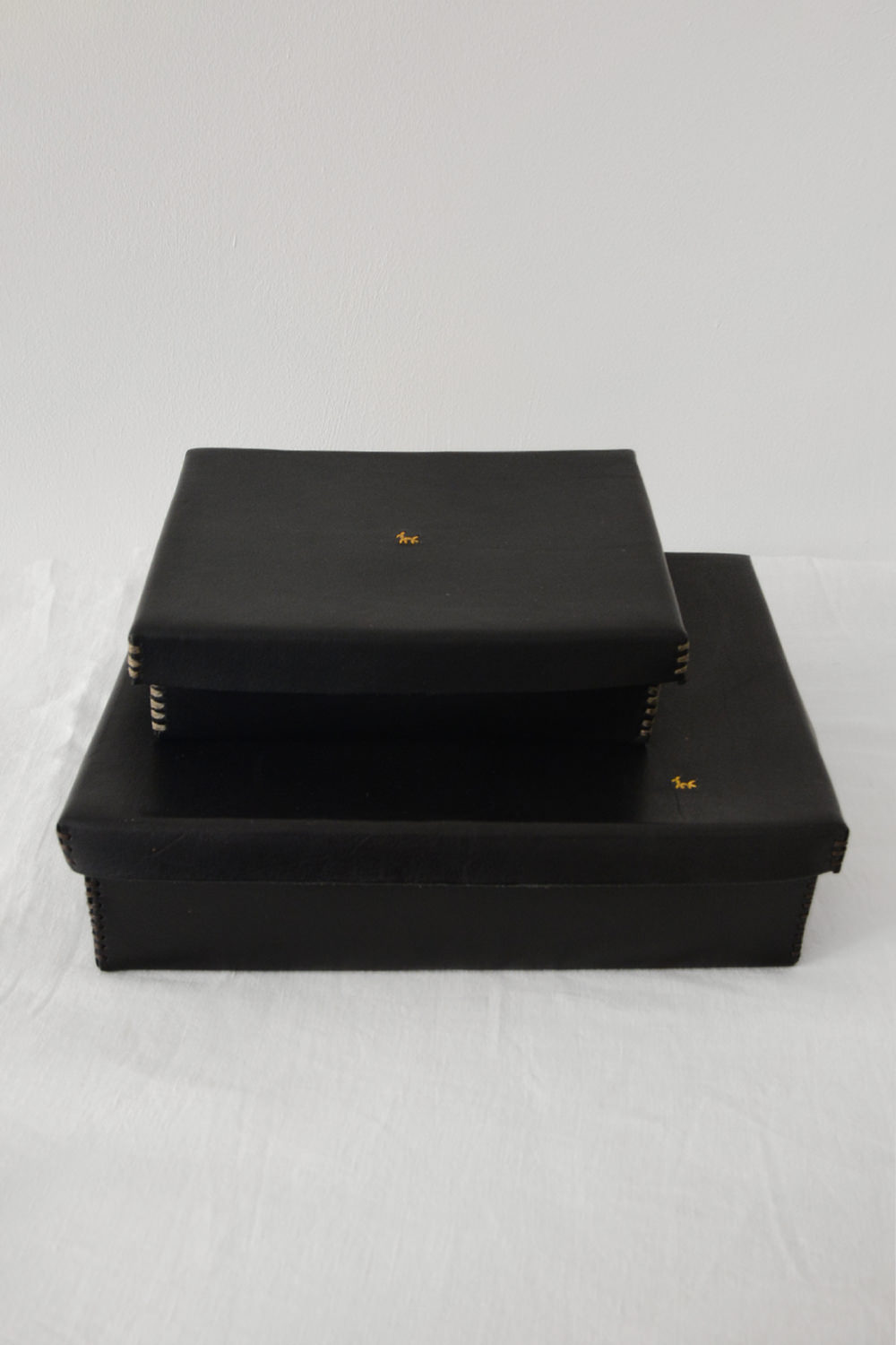 Henri, Leather Storage Box / Organizer – #019