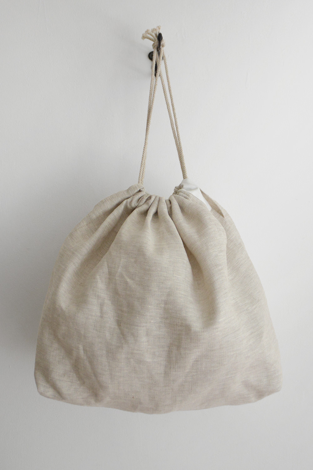 MAKIE, Drawstring Bag (designed for Nine Orchard Hotel)